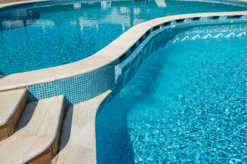 Pool Tile Cleaning in Corona del Mar, California by South Cali Pool Cleaners